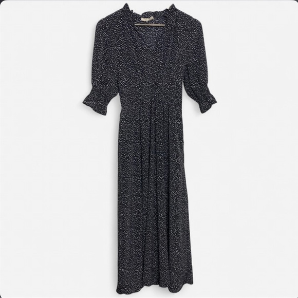 MELLODAY Dresses & Skirts - Melloday Women's Black and White Short Sleeve Maxi Dress Size XS